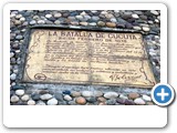 Placa conmemorativa de la Batalla de C�cuta de 1813